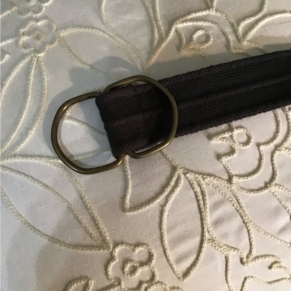 Men’s size 34 double d ring canvas belt - Picture 3 of 5